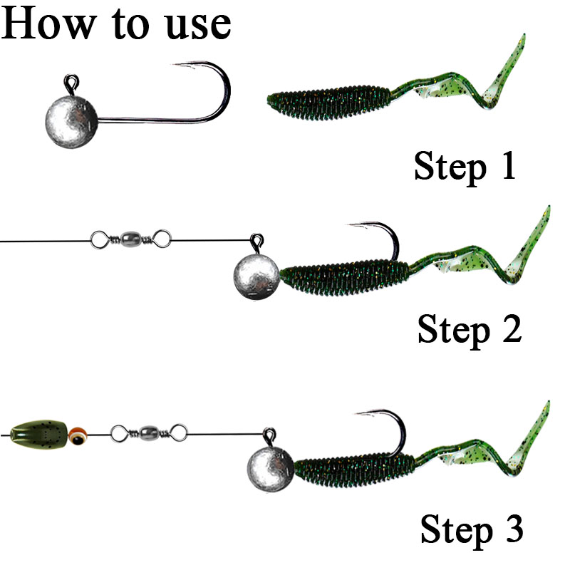 10pcs/lot Jig Head Fishing Hoo - Fishing Hook Barbless บทวิจารณ์และราคา