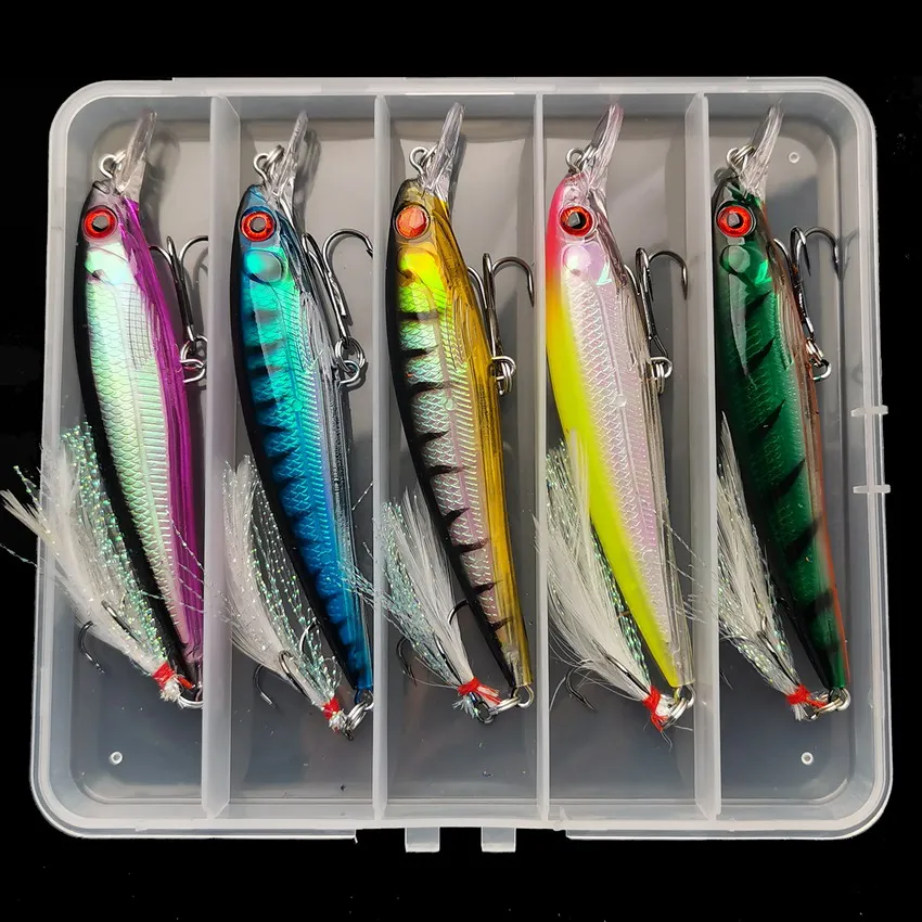 Laser 3D Eyes Bionic Minnow Fi - Fishing Hook Treble บทวิจารณ์และราคา
