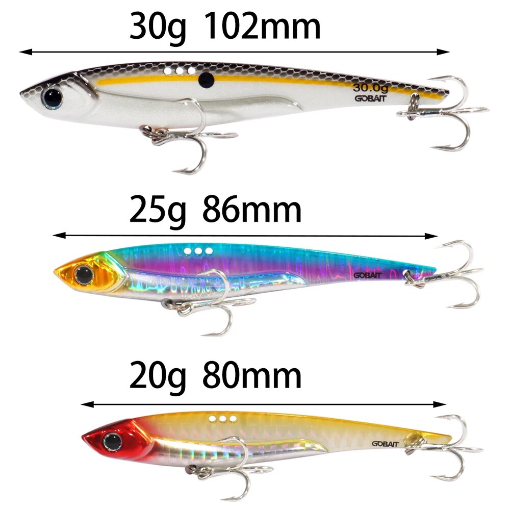 GOBAIT VIB Fishing Lure 20g 25 - Fishing Hook Treble บทวิจารณ์และราคา