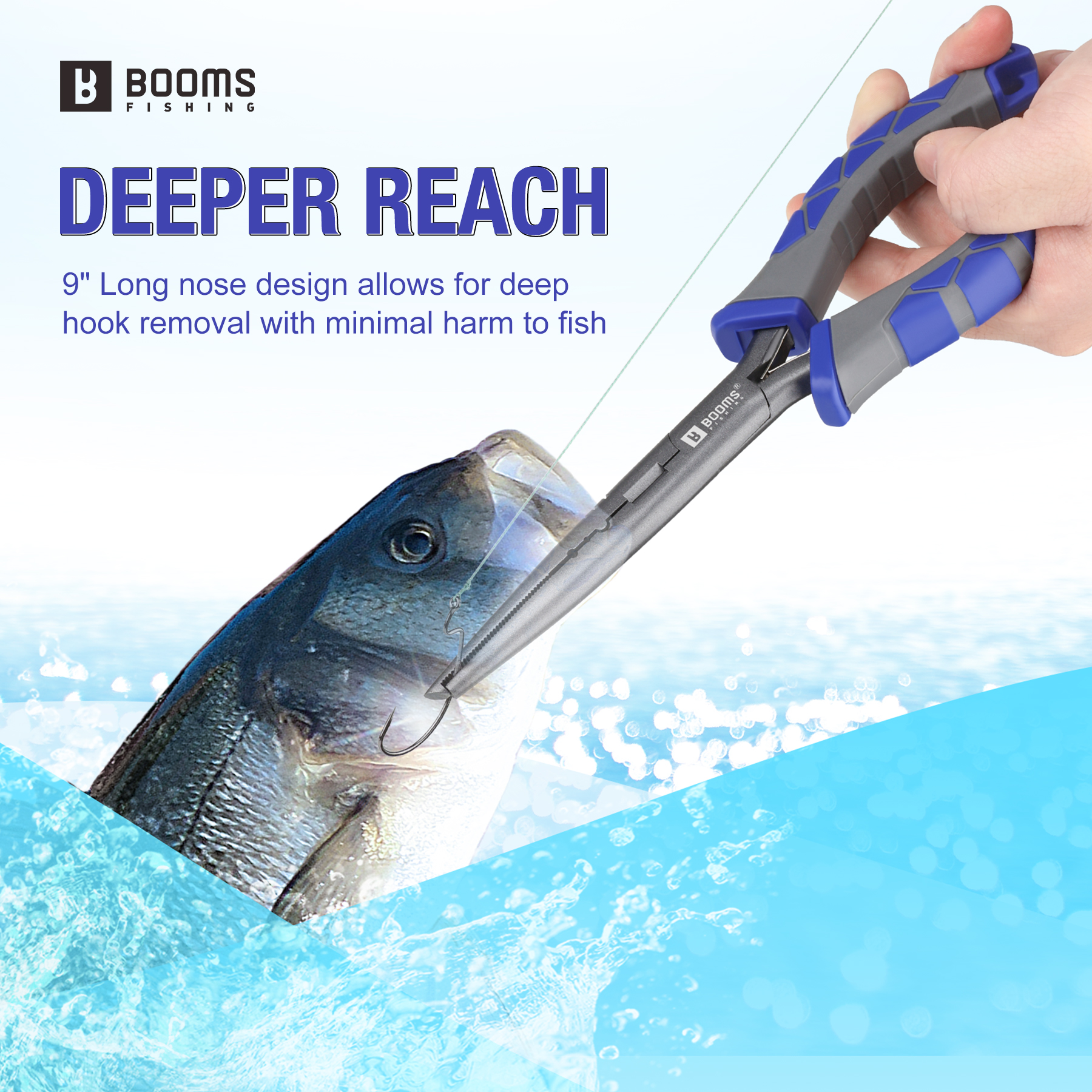 Booms Fishing XW10 23cm Long N - Fishing Hook Sharpener บทวิจารณ์และราคา