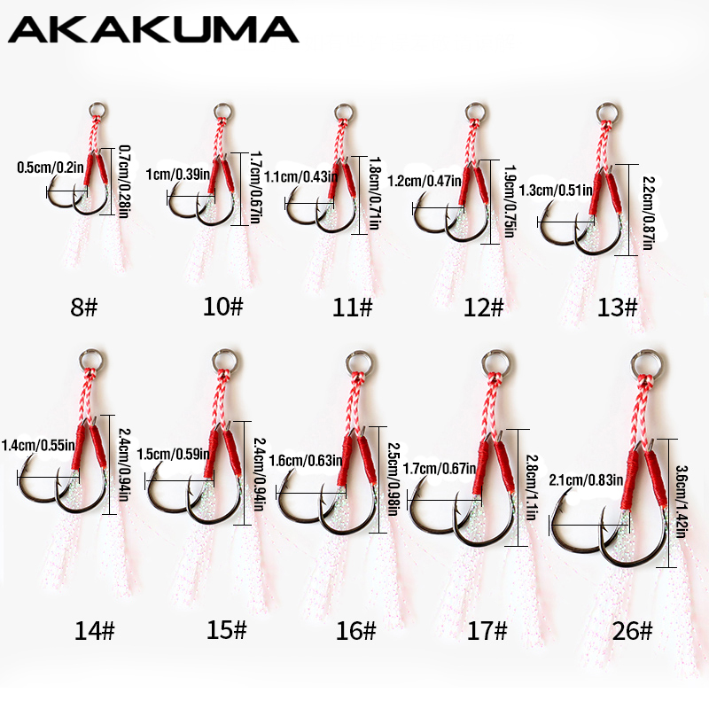 10Pcs Fishing Hooks Single Hoo - Fishing Hook Assortment บทวิจารณ์และราคา