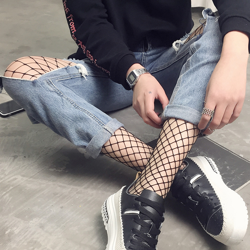 Sexy Women Fishnet Pantyhose M - Fishing Hook Size บทวิจารณ์และราคา