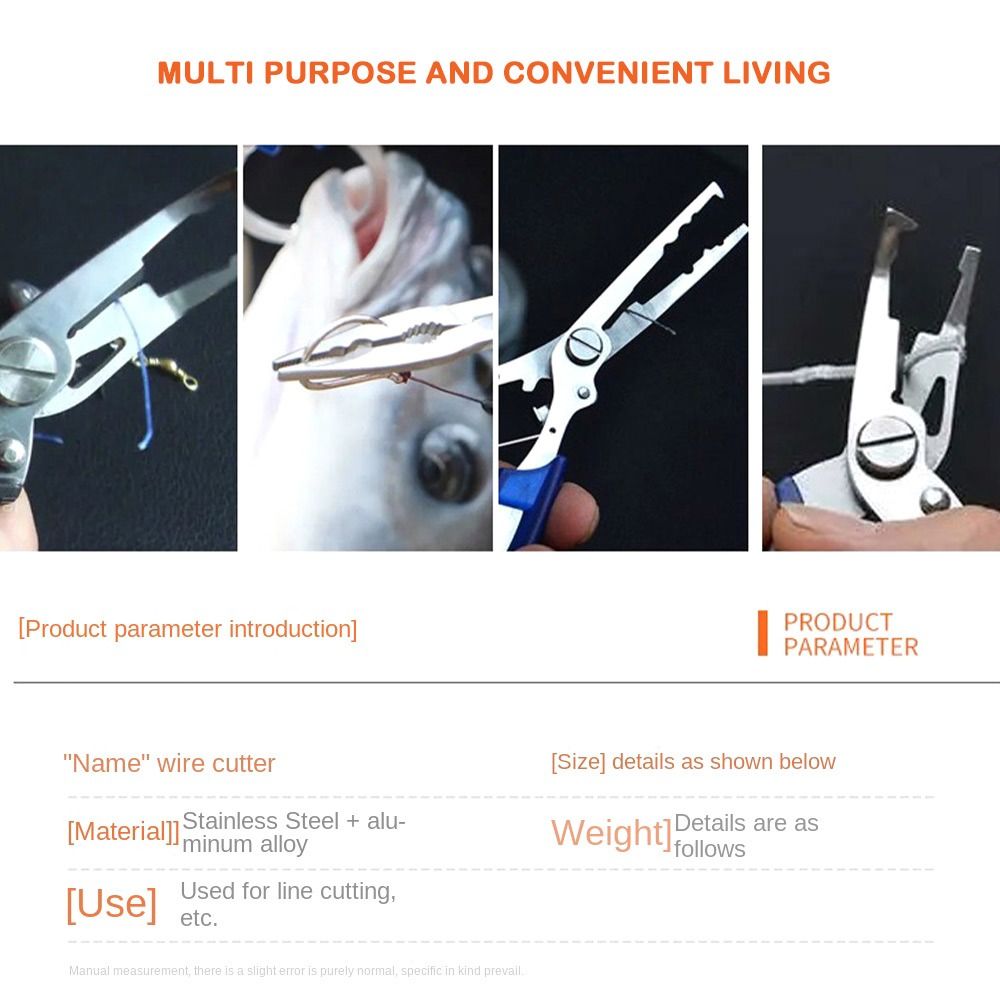 Aluminum Alloy Fishing Pliers  - Fishing Hook Remover บทวิจารณ์และราคา