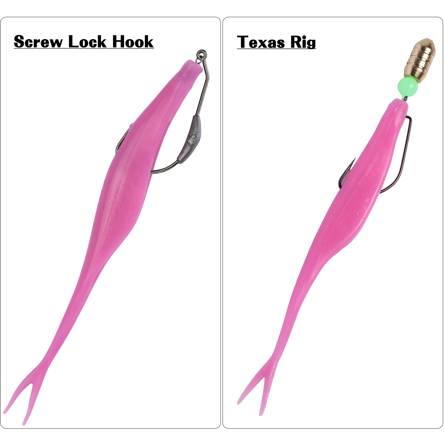 Goture 5pcs Weedless Split Tai - Fishing Hook Weedless บทวิจารณ์และราคา