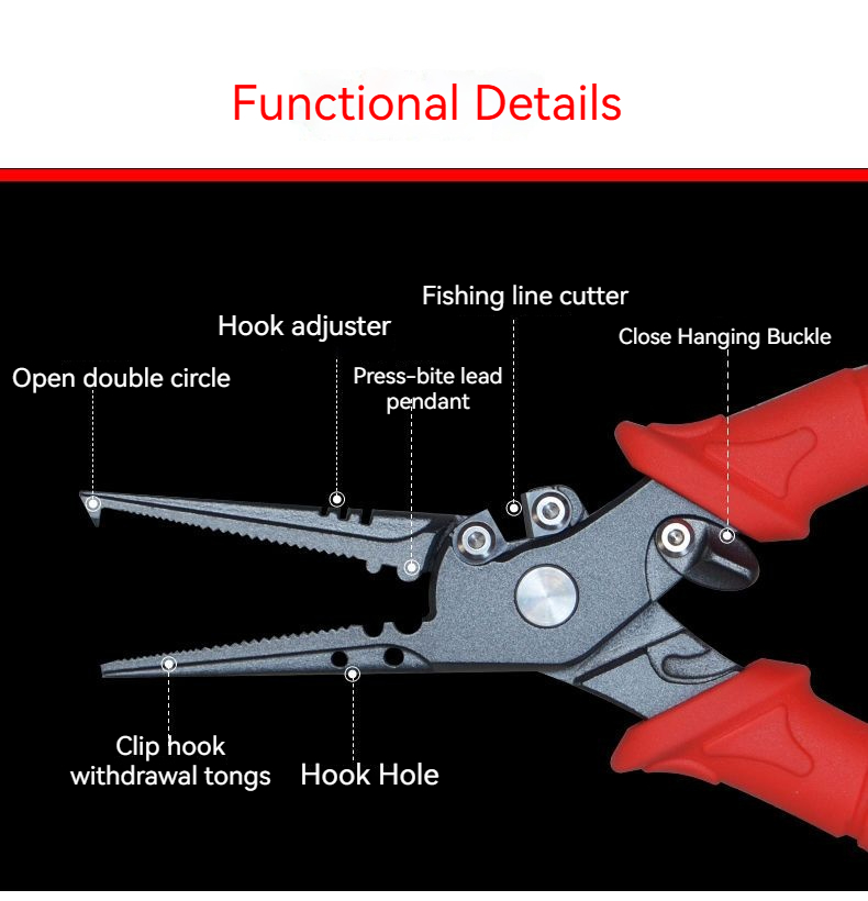 High-Precision Luya Pliers Mul - Fishing Hook Remover บทวิจารณ์และราคา