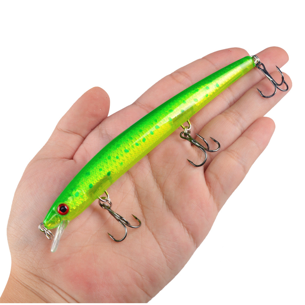 Minnow Fishing Lure 13.5cm 15. - Fishing Hook Treble บทวิจารณ์และราคา