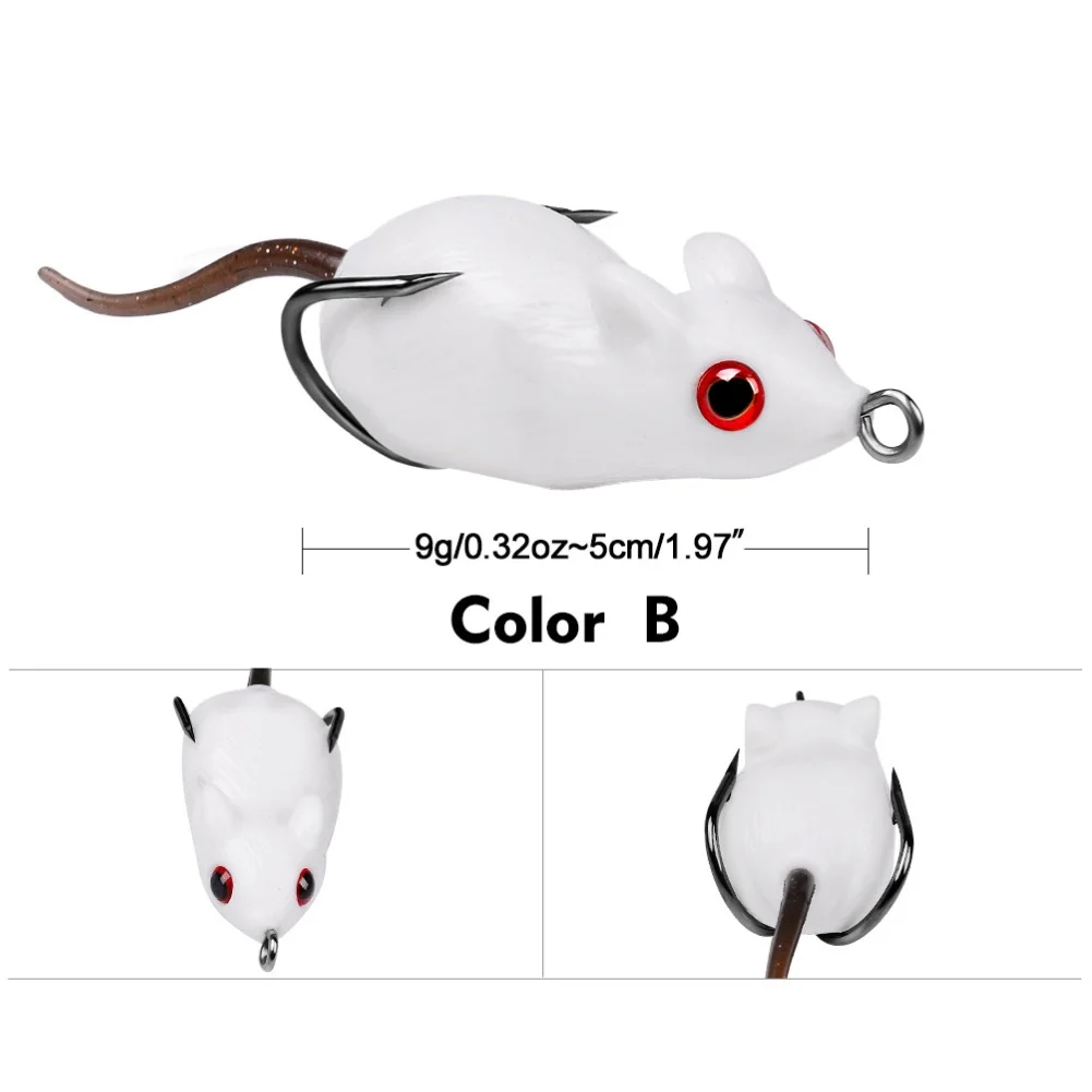 Soft Amphibian Fishing Lure wi - Fishing Hook Weedless บทวิจารณ์และราคา