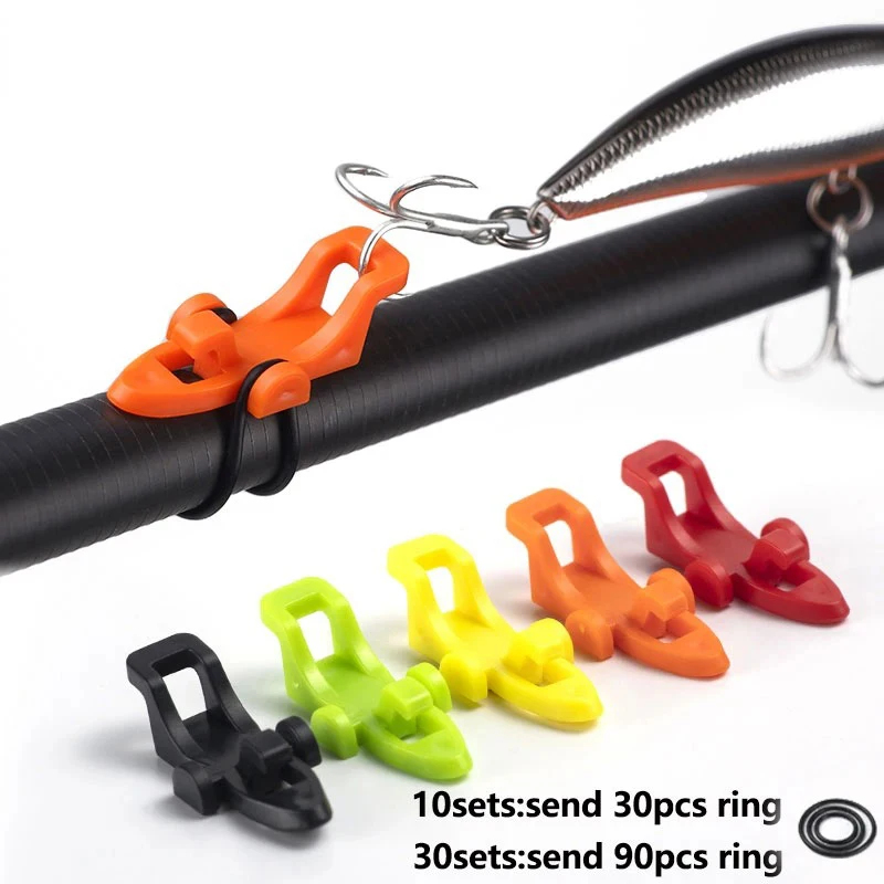10pcs Fishing Rod Pole Hook Ke - Fishing Hook Jig บทวิจารณ์และราคา