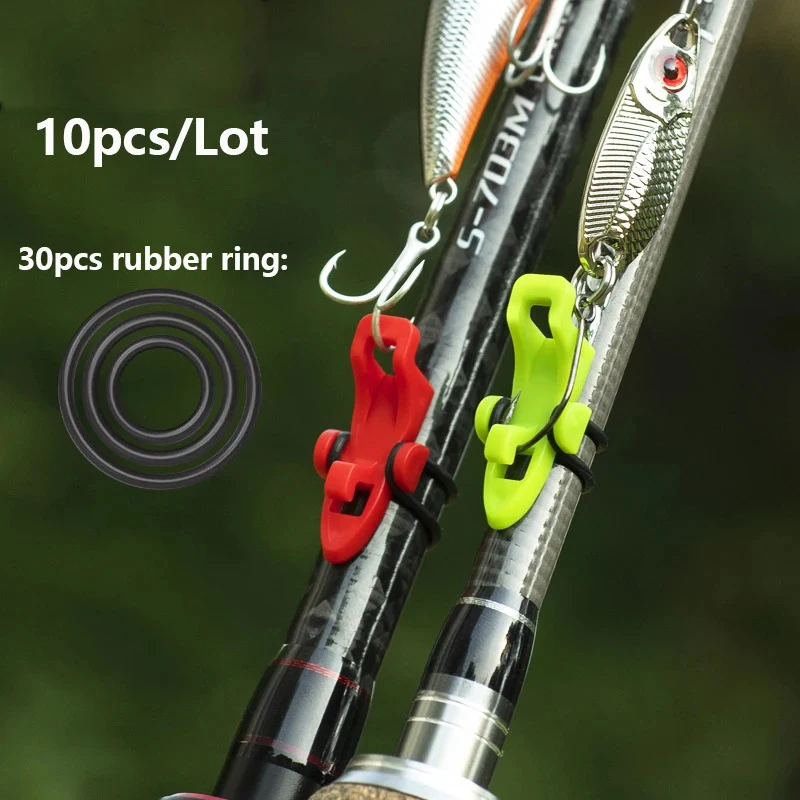 10pcs Fishing Rod Pole Hook Ke - Fishing Hook Jig บทวิจารณ์และราคา