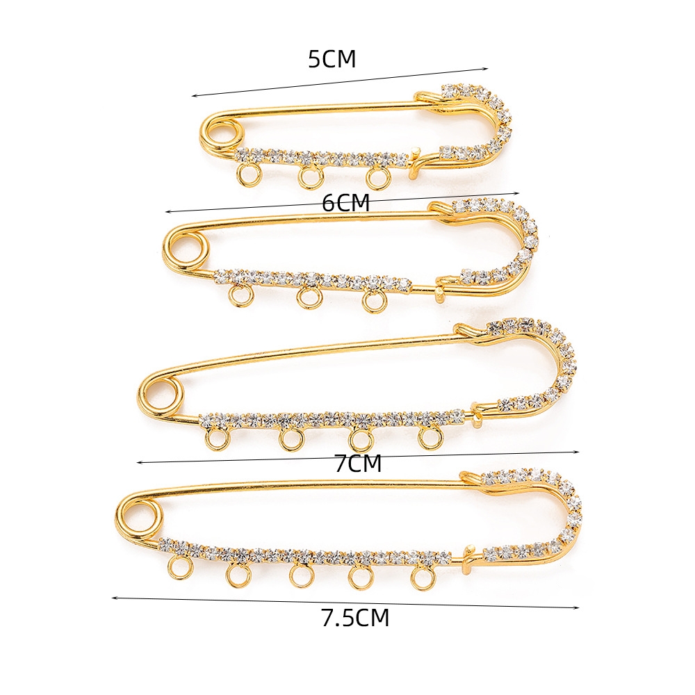 5pcs 50/60/70/75mm Rhinestone  - Fishing Hook Size บทวิจารณ์และราคา
