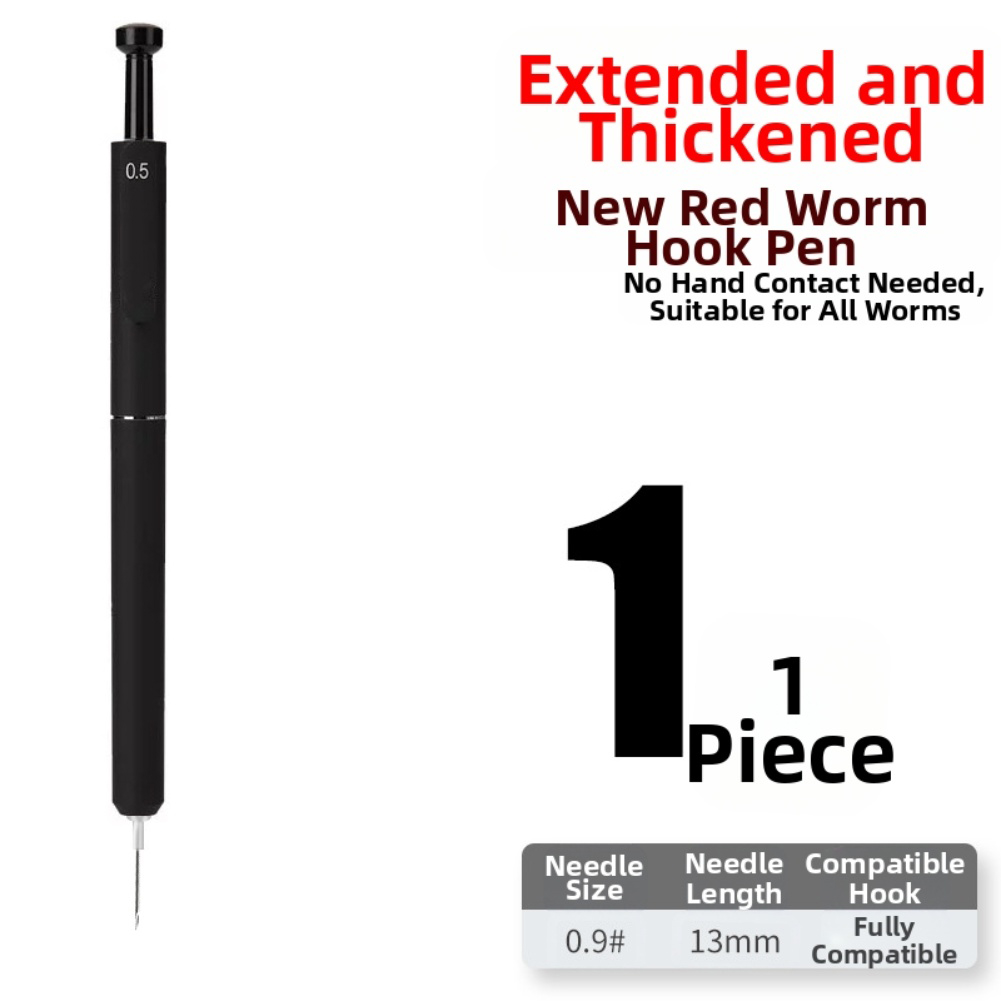 Red worm baiting device for fi - Fishing Hook Size บทวิจารณ์และราคา