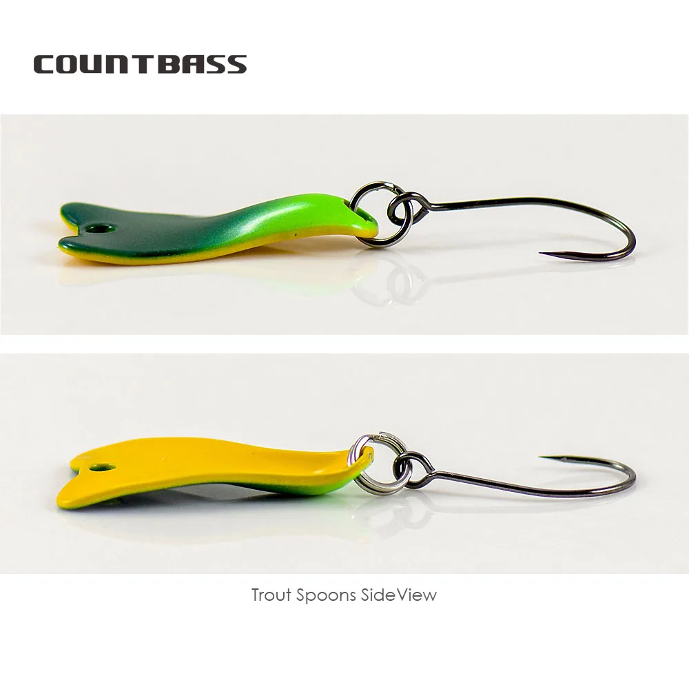 COUNTBASS 5/64oz 2g Casting Sp - Fishing Hook Barbless บทวิจารณ์และราคา