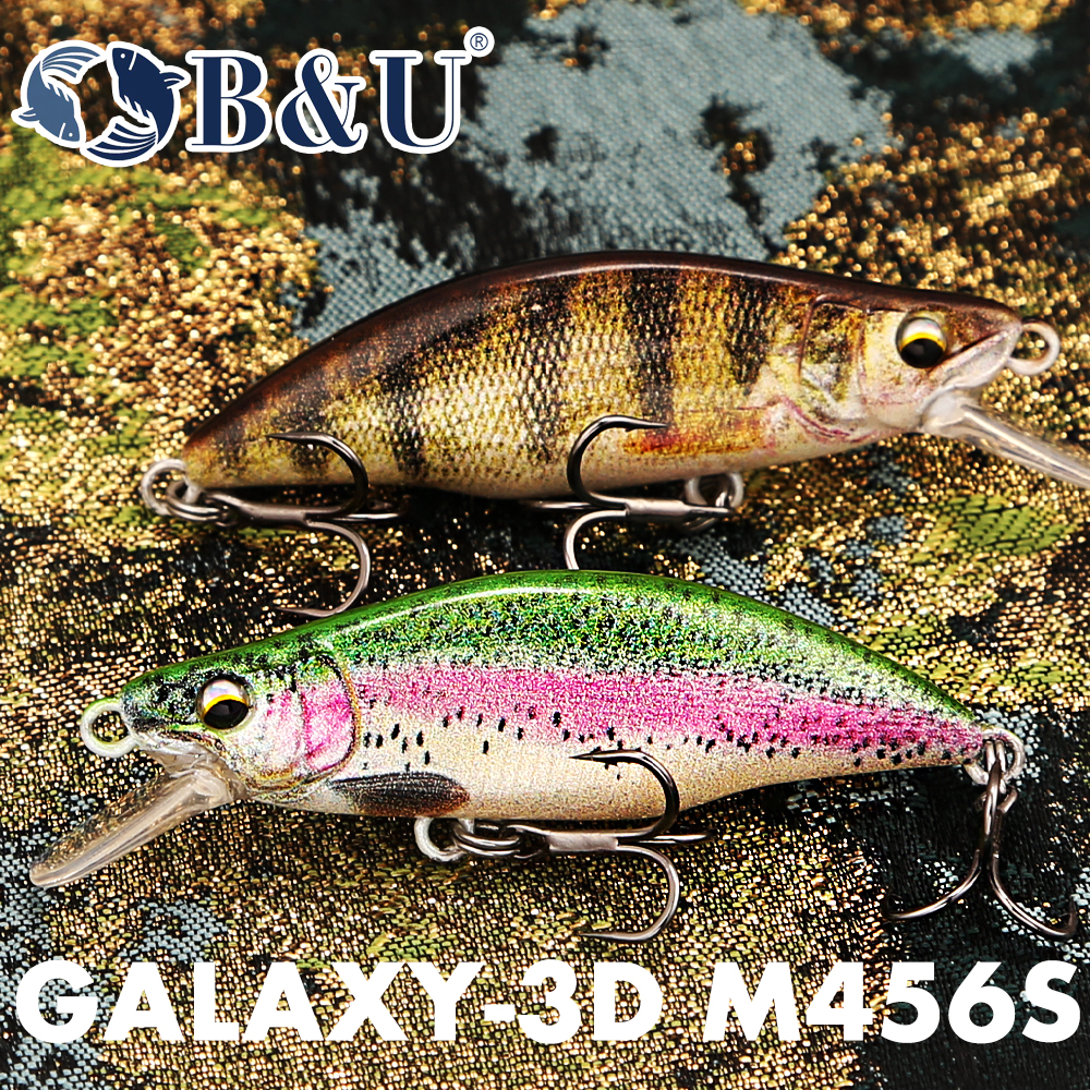 B&U Trout Pattern Hard Bait Si - Fishing Hook Assortment บทวิจารณ์และราคา