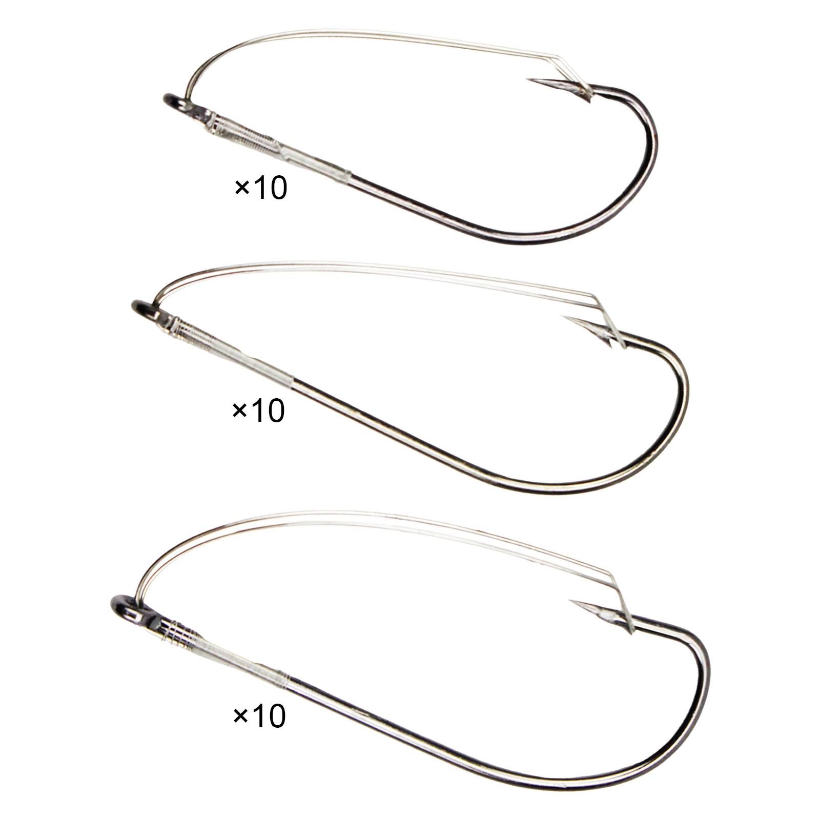 Wide Gap Weedless Fishing Hook - Fishing Hook Weedless บทวิจารณ์และราคา