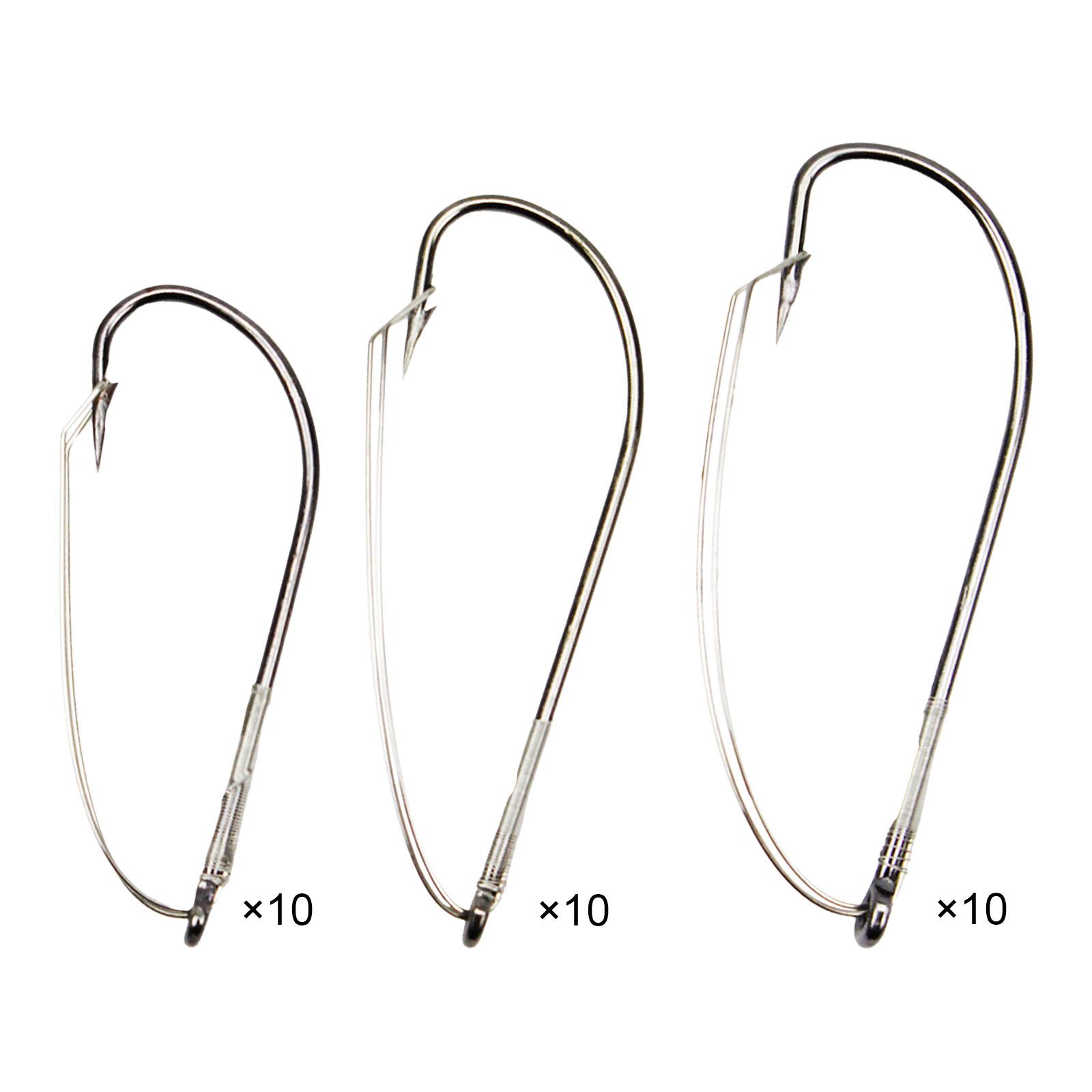 Wide Gap Weedless Fishing Hook - Fishing Hook Weedless บทวิจารณ์และราคา