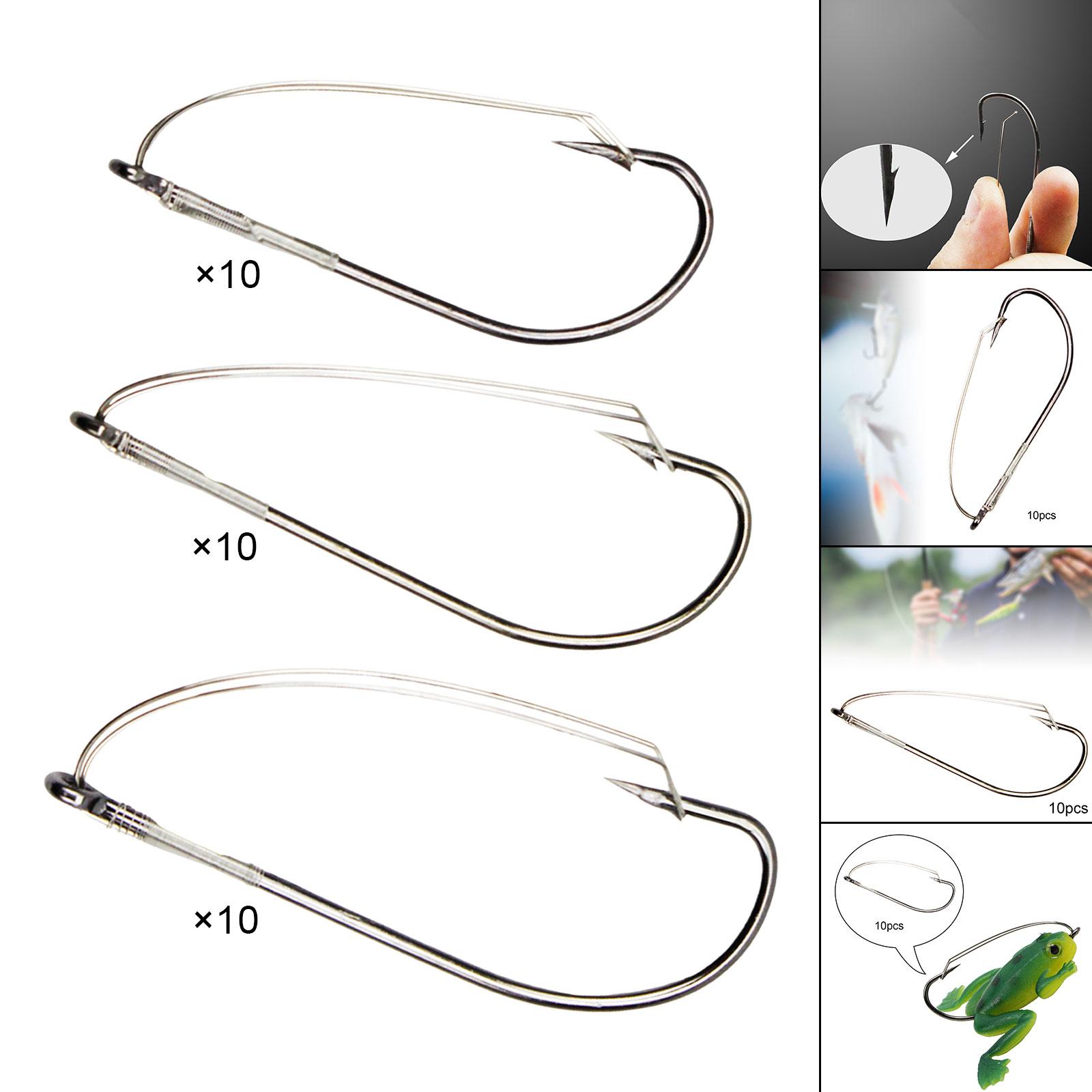 Wide Gap Weedless Fishing Hook - Fishing Hook Weedless บทวิจารณ์และราคา
