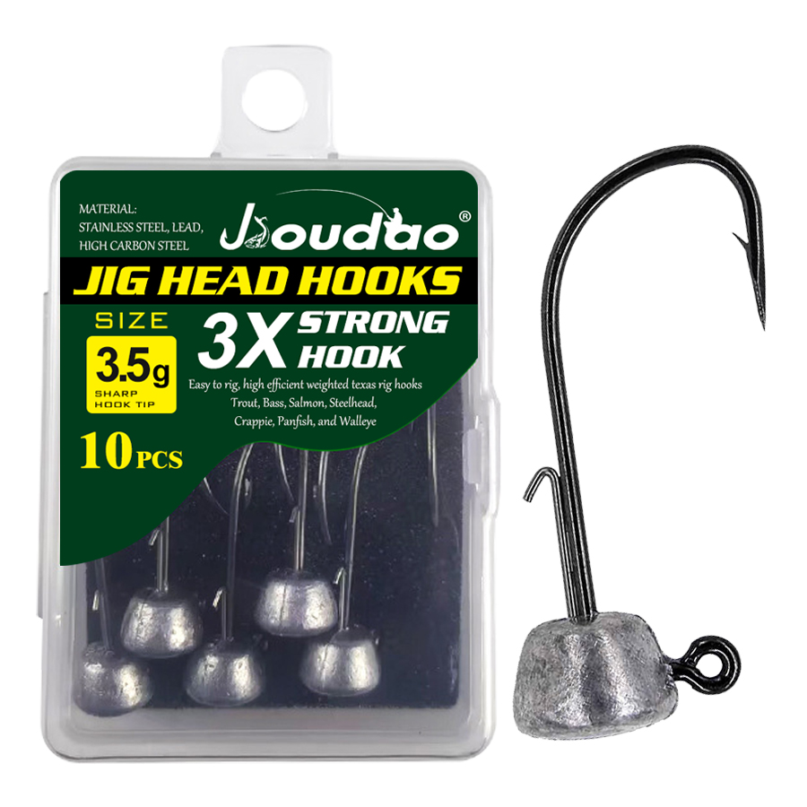 Mushroom Head Fishing Rigs Jig - Fishing Hook Weedless บทวิจารณ์และราคา