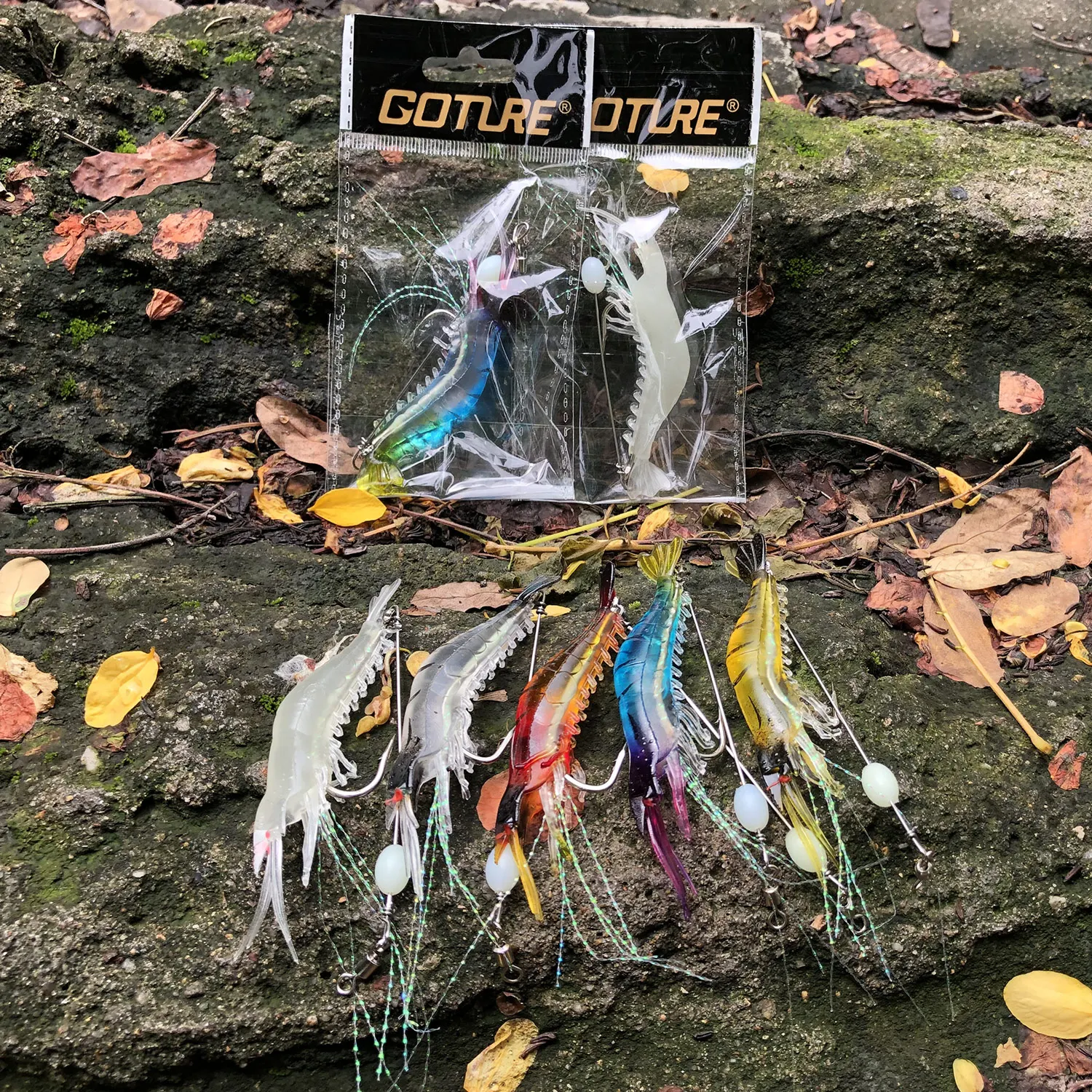 Goture Silicon Shrimp Fishing  - Fishing Hook Assortment บทวิจารณ์และราคา