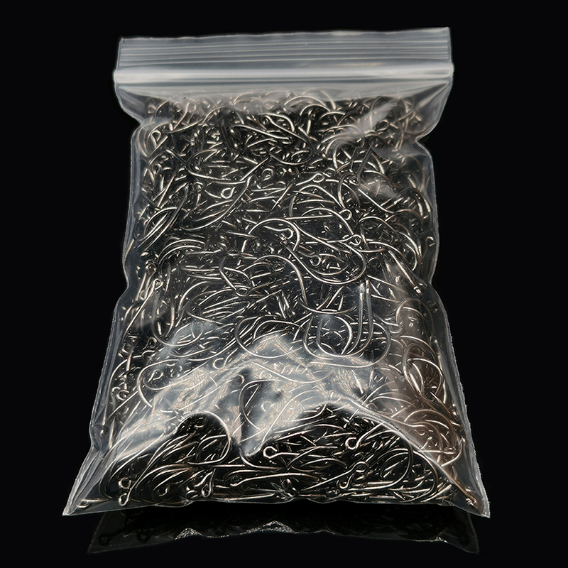 200Pcs Fishing Hooks Eyed Circ - Fishing Hook Circle บทวิจารณ์และราคา
