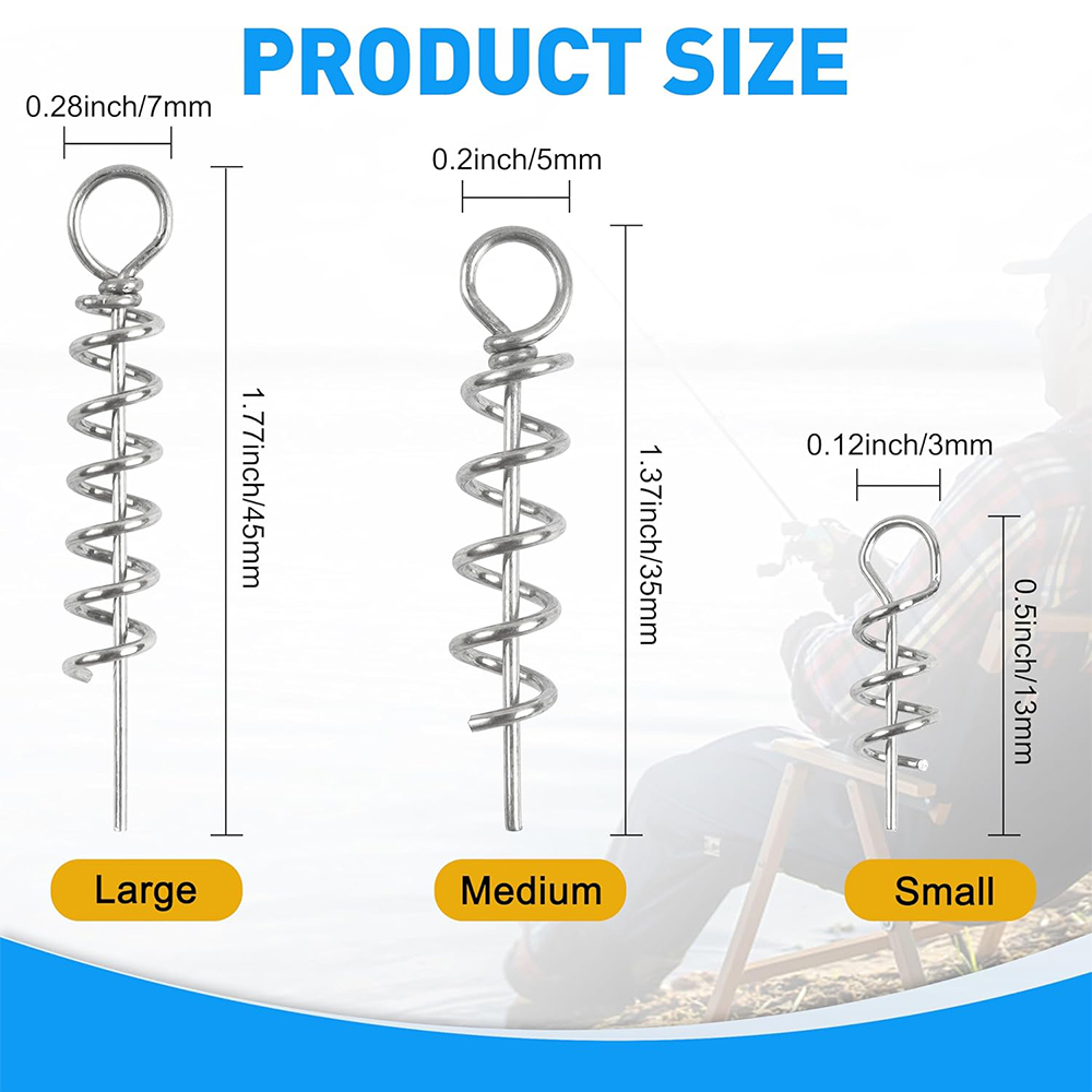 50Pcs Spring Twist Lock Fishin - Fishing Hook Box บทวิจารณ์และราคา
