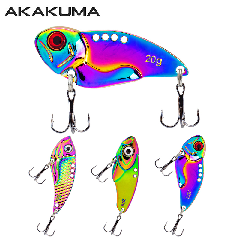 3PCS Metal Colorful VIB Lure 5 - Fishing Hook Treble บทวิจารณ์และราคา