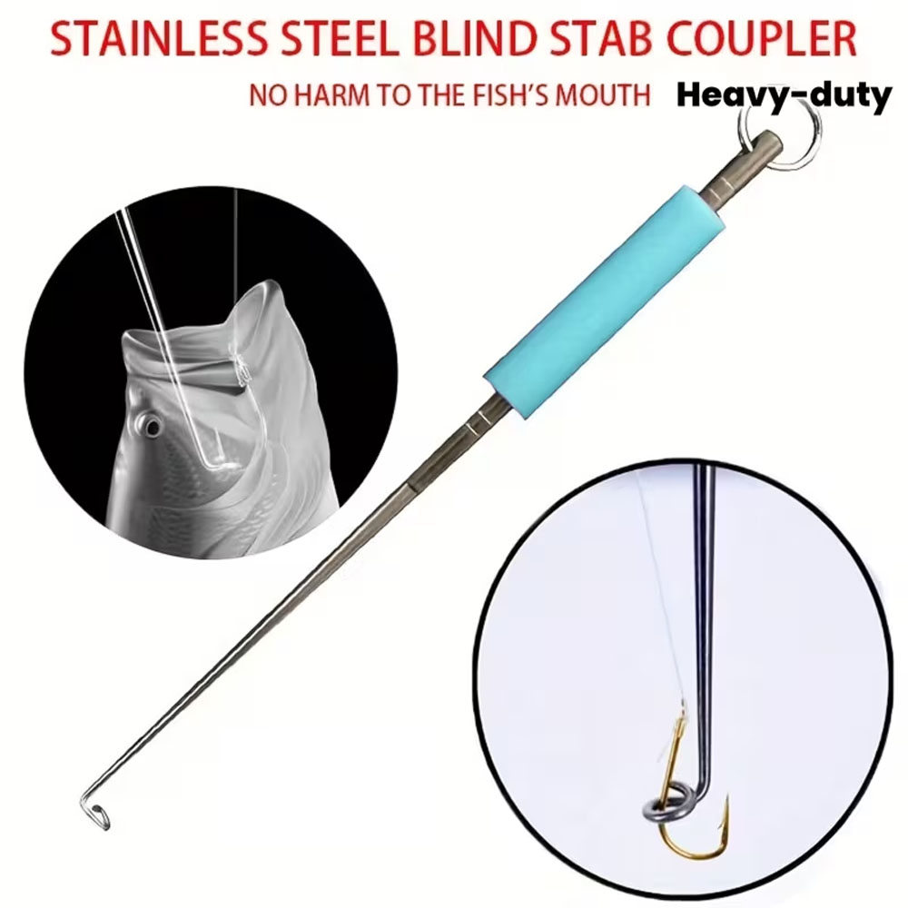 Heavy-Duty Stainless Steel Dee - Fishing Hook Size บทวิจารณ์และราคา