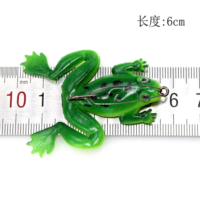 Weedless Soft Frog Lure With H - Fishing Hook Weedless บทวิจารณ์และราคา