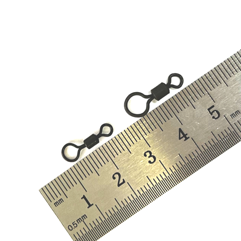 100pcs Carp Fishing Swivel Big - Fishing Hook Size บทวิจารณ์และราคา