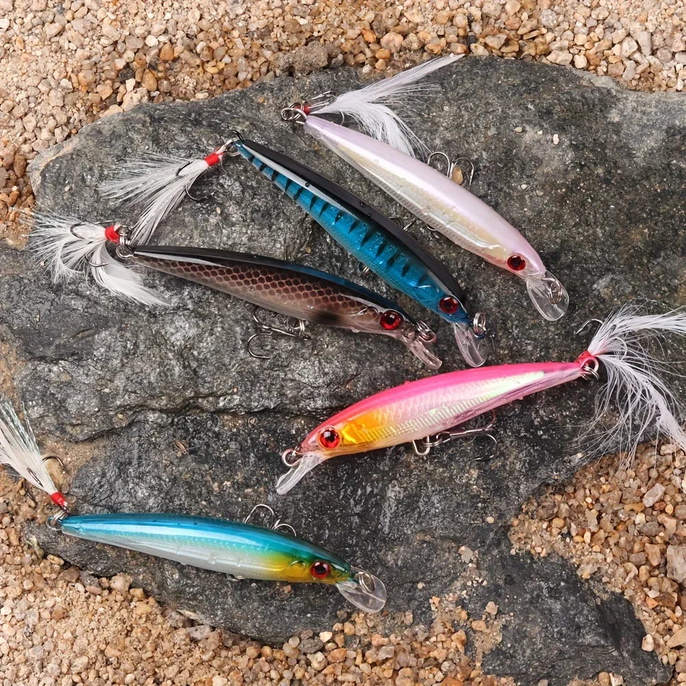 5pcs/box Laser 3D Eyes Bionic  - Fishing Hook บทวิจารณ์และราคา