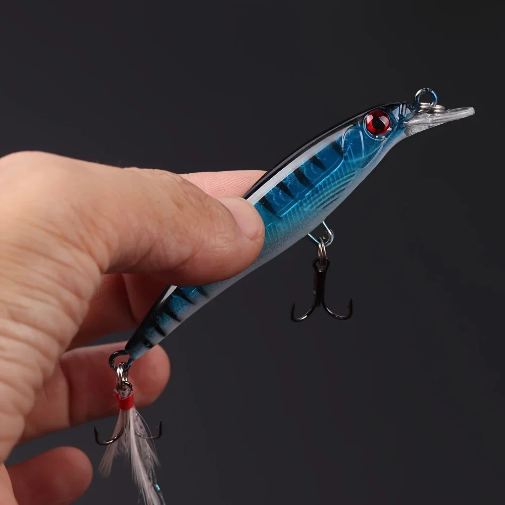 5pcs/box Laser 3D Eyes Bionic  - Fishing Hook บทวิจารณ์และราคา