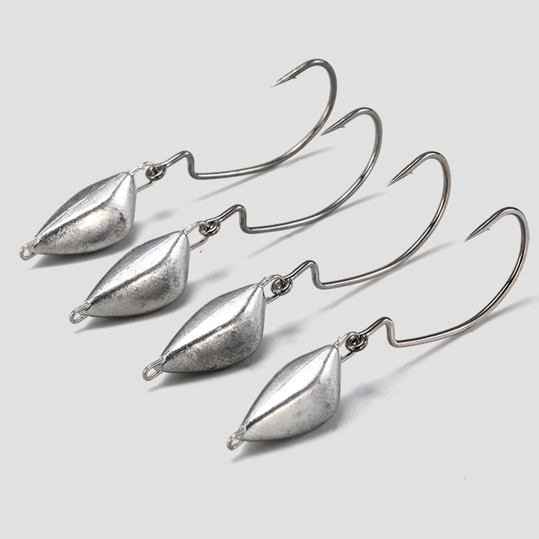 FishTrip 10Pcs Jig Head Fishin - Fishing Hook Weedless บทวิจารณ์และราคา