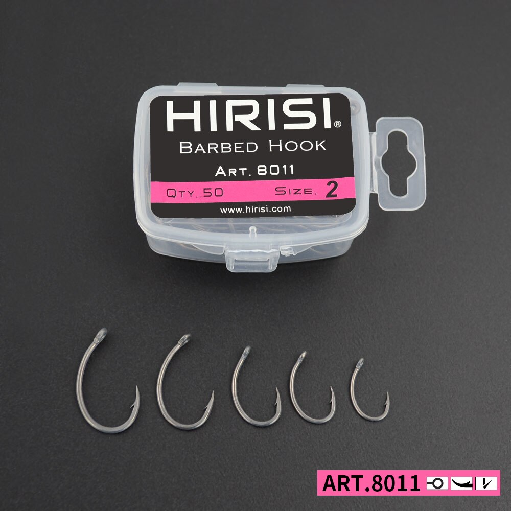 Hirisi Carp Fishing Hooks 50pc - Fishing Hook Assortment บทวิจารณ์และราคา