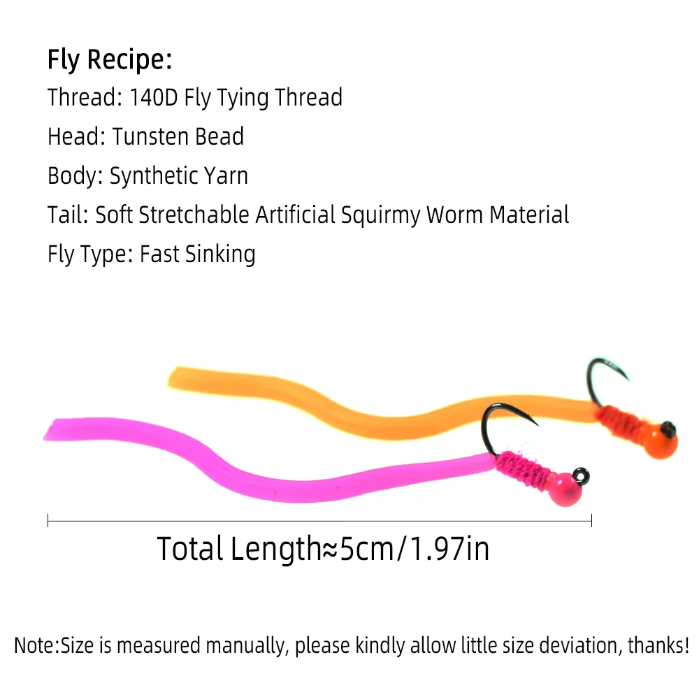 4pcs #14 Tungsten Bead Head Sq - Fishing Hook Barbless บทวิจารณ์และราคา
