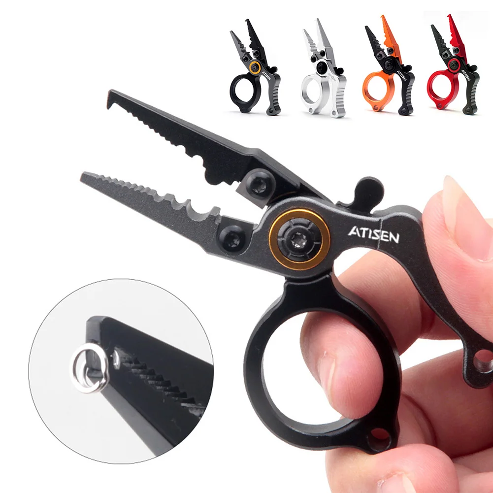 Fishing Pliers Mini Size Outdo - Fishing Hook Size บทวิจารณ์และราคา