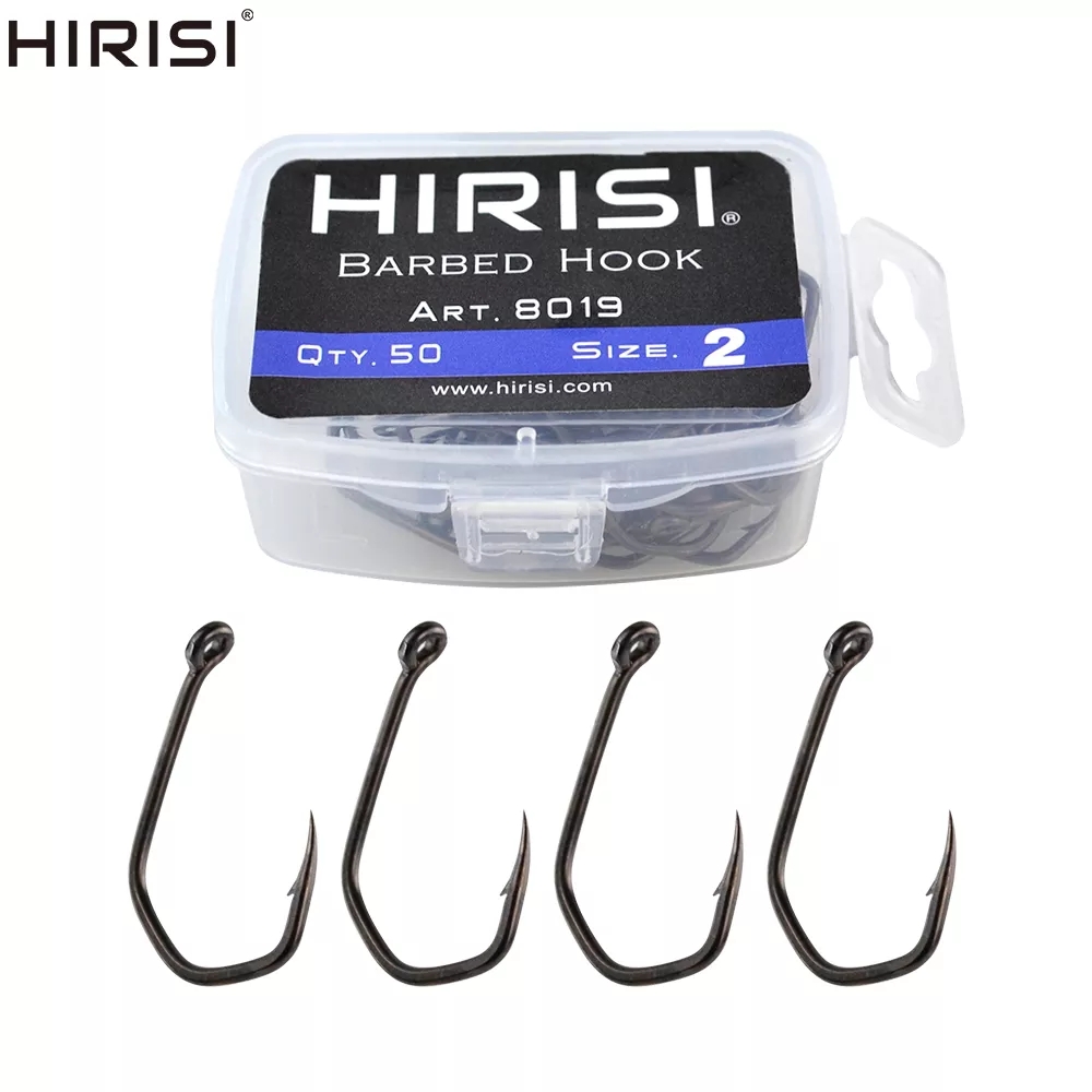 50pcs Carp Fishing Hooks Barbe - Fishing Hook Assortment บทวิจารณ์และราคา
