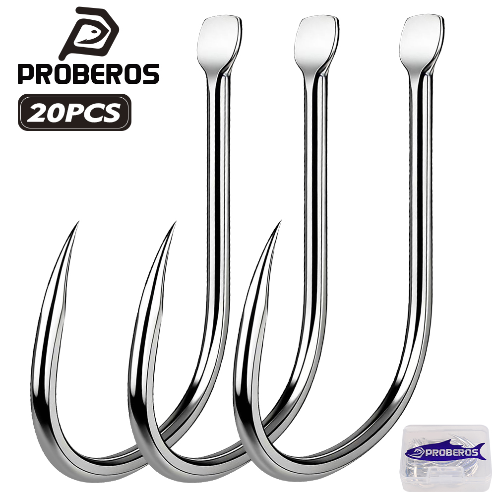 Proberos 20PCS/BOX High Carbon - Fishing Hook Circle บทวิจารณ์และราคา