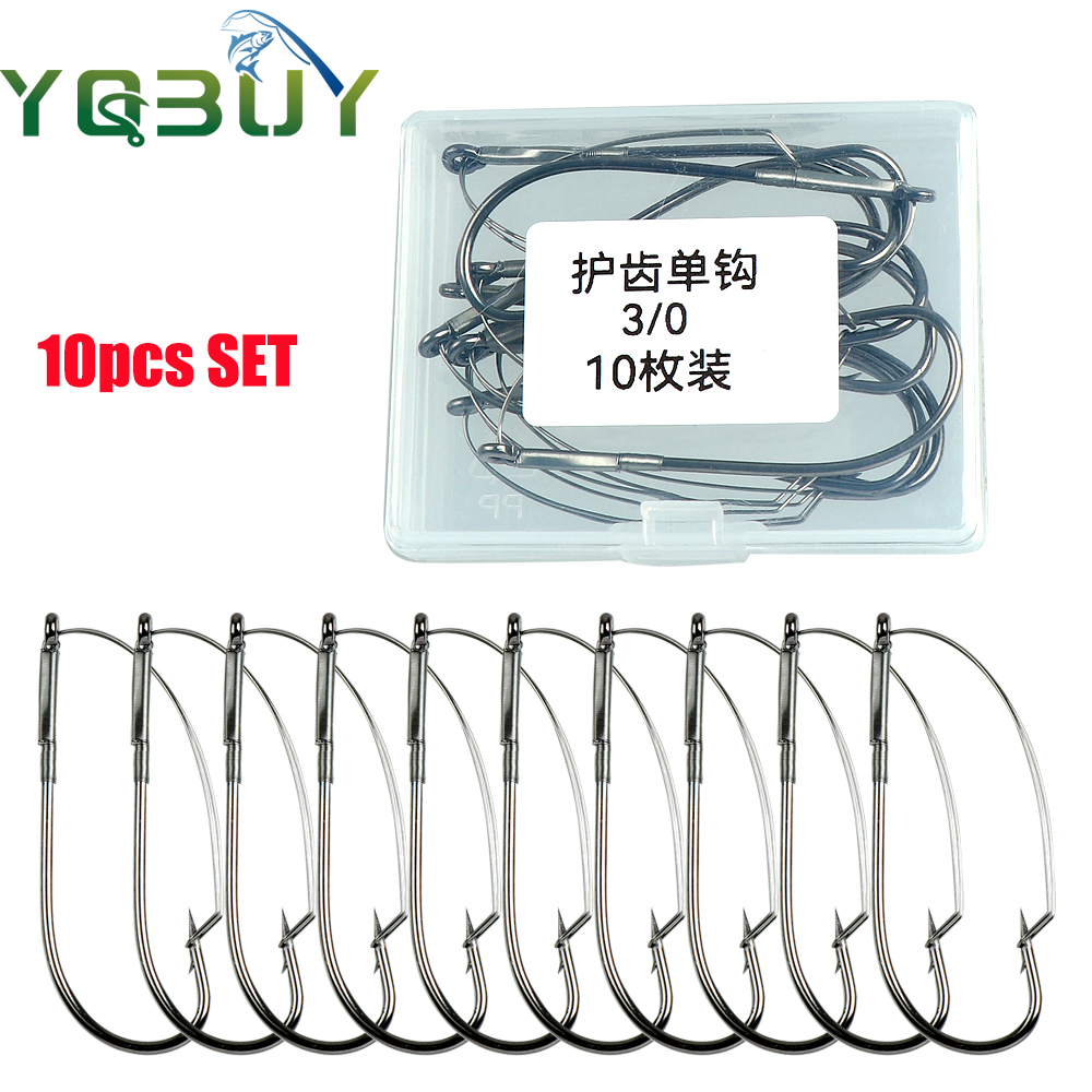 10Pcs/box Fishing Wacky Weedle - Fishing Hook Weedless บทวิจารณ์และราคา