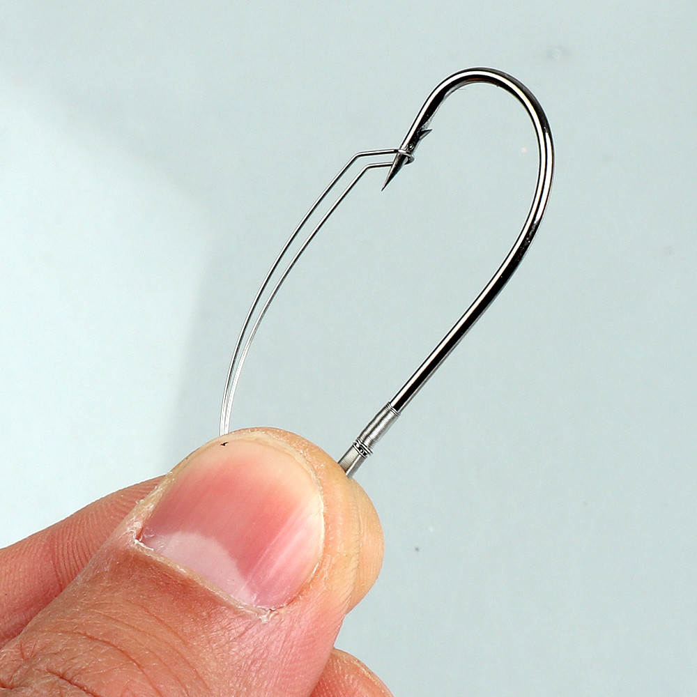 10Pcs/box Fishing Wacky Weedle - Fishing Hook Weedless บทวิจารณ์และราคา