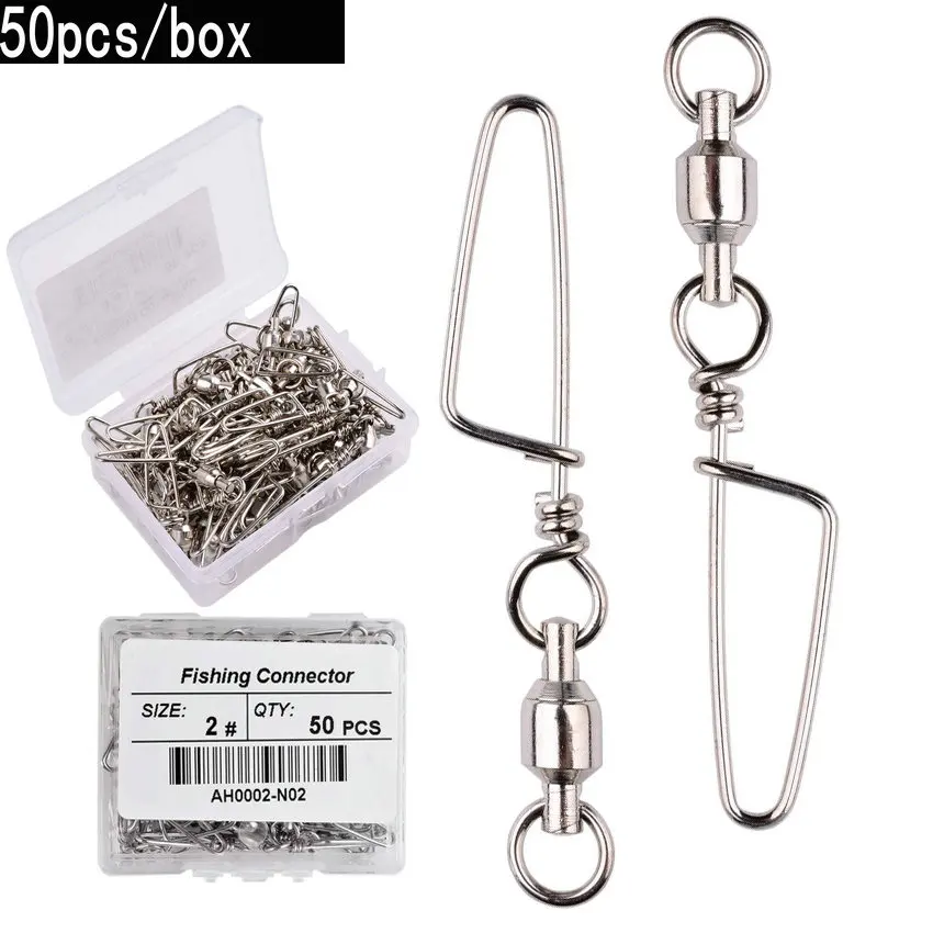 50pcs Fishing Ball Bearing Swi - Fishing Hook Box บทวิจารณ์และราคา
