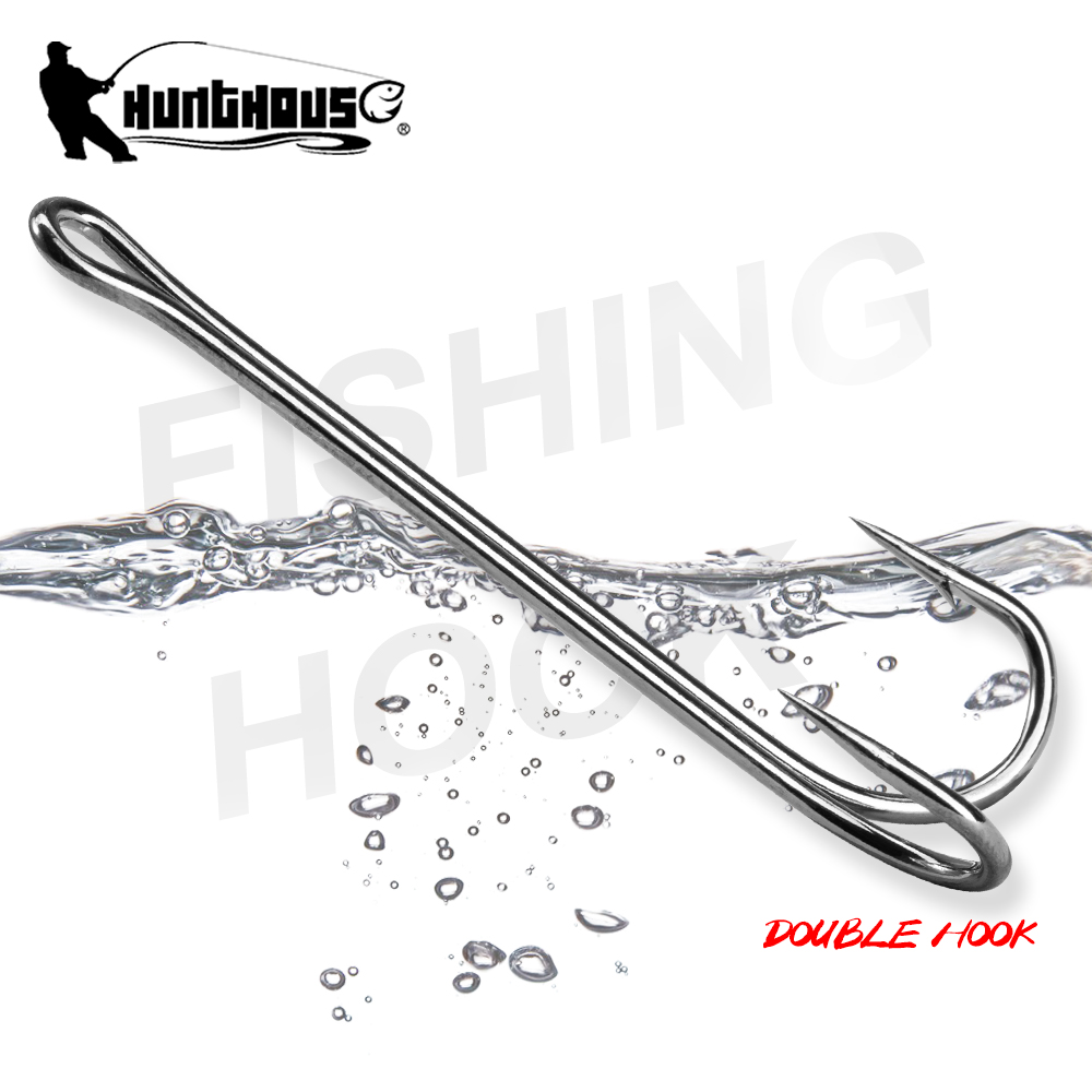 HuntHouse Double Fishing Hook  - Fishing Hook Weedless บทวิจารณ์และราคา