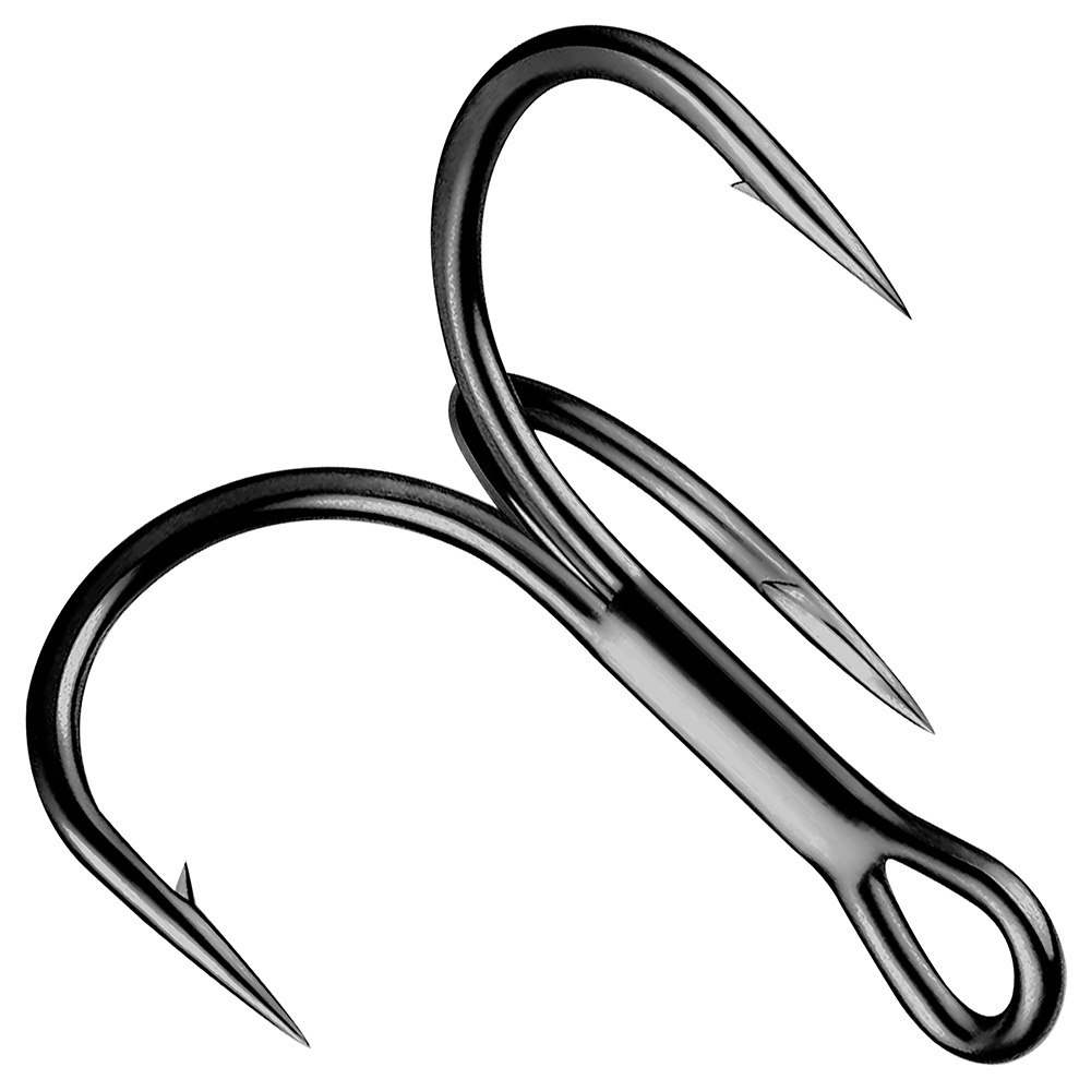 Huge Treble Hooks 4X Strong 1# - Fishing Hook Offset บทวิจารณ์และราคา