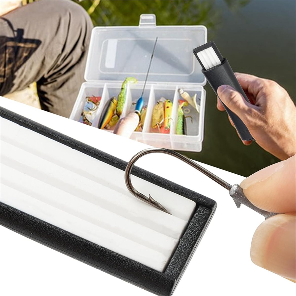 Fishing Hook Sharpener - Compa - Fishing Hook Sharpener บทวิจารณ์และราคา
