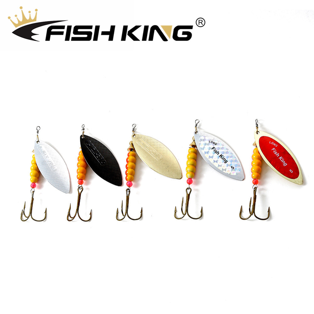 FISH KING 1pcs Metal Fishing L - Fishing Hook Treble บทวิจารณ์และราคา