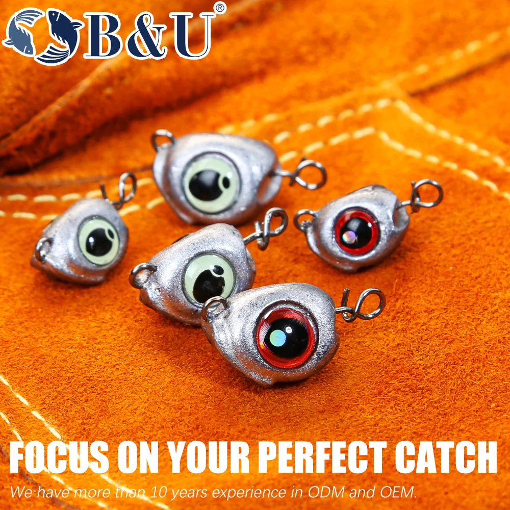 B&U Swing Jig head cheburashka - Fishing Hook Jig บทวิจารณ์และราคา