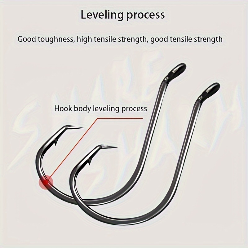 50pcs Circle Hooks Fishing Equ - Fishing Hook Circle บทวิจารณ์และราคา
