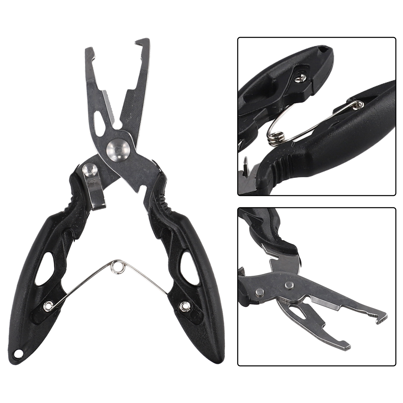 Fishing Pliers Lure Pliers Alu - Fishing Hook Sharpener บทวิจารณ์และราคา