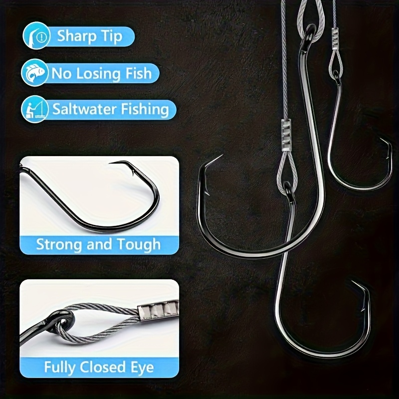 25pcs Heavy Duty Circle Hooks  - Fishing Hook Circle บทวิจารณ์และราคา